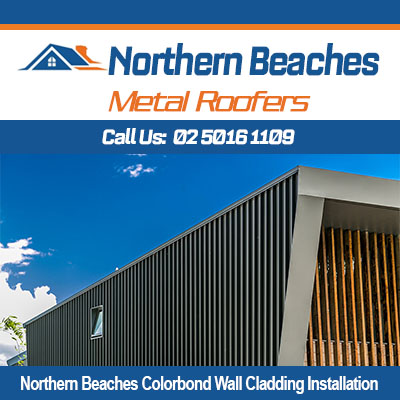 Northern Beaches Colorbond wall cladding installation for contemporary property