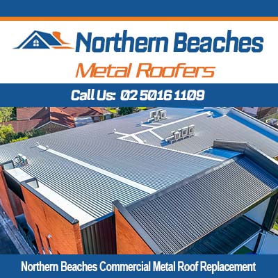 Northern Beaches commercial metal roof replacement for industrial property