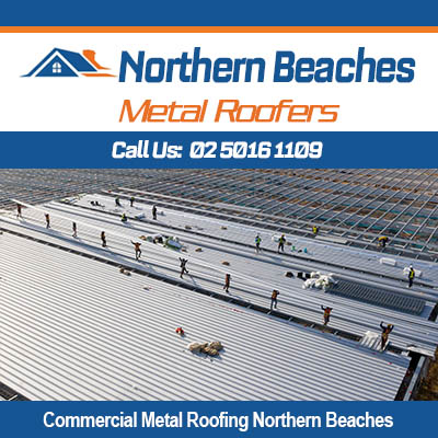 Expansive commercial metal roofing in Northern Beaches Sydney