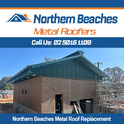 Metal roofing installation roof replacement services in Northern Beaches