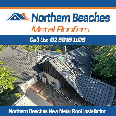 New metal roof installation for residential property in Northern Beaches
